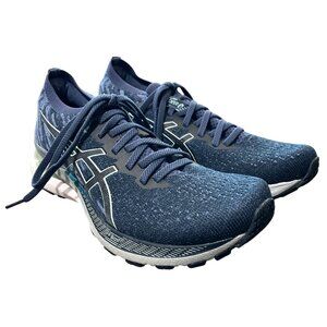 Asics Blue and Gray Women's Sneakers